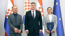 Zrinka i Amir Ljutić kod Zorana Milanovića