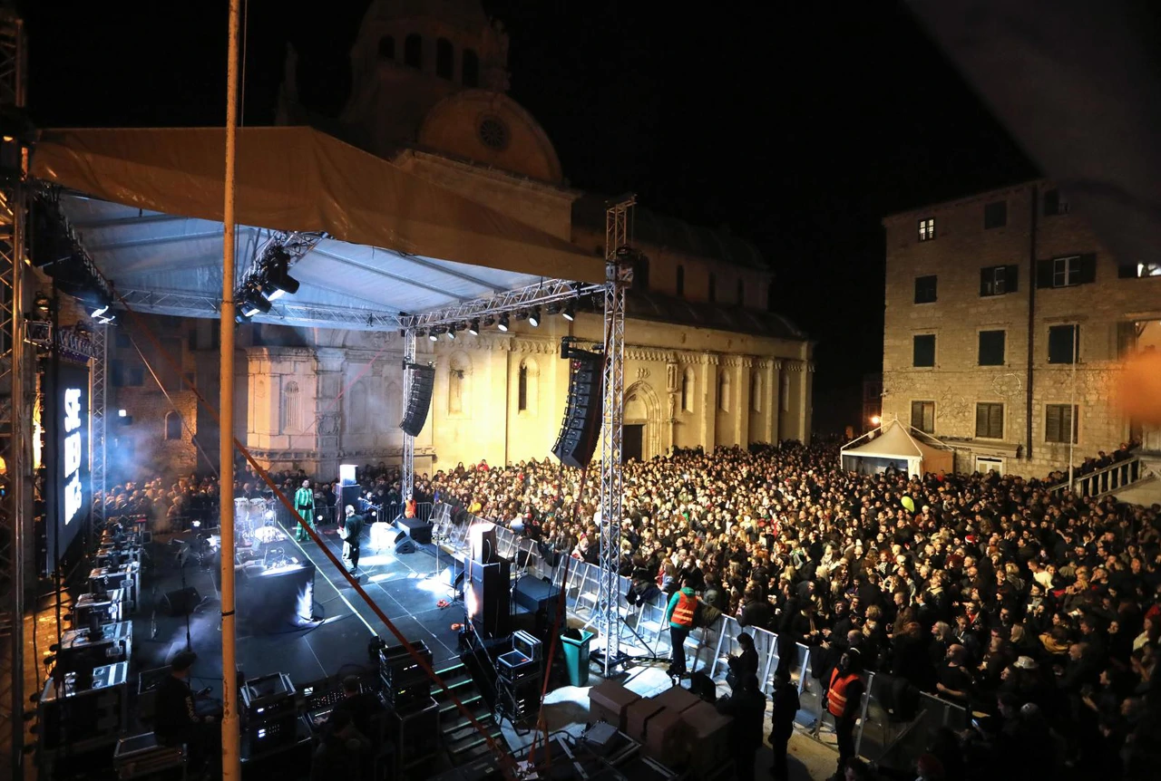  Šibenik: Doèek Nove godine 2024. 