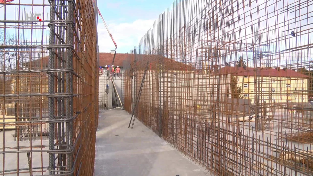 Gradnja zgrade, Foto: Potrošački kod/HRT