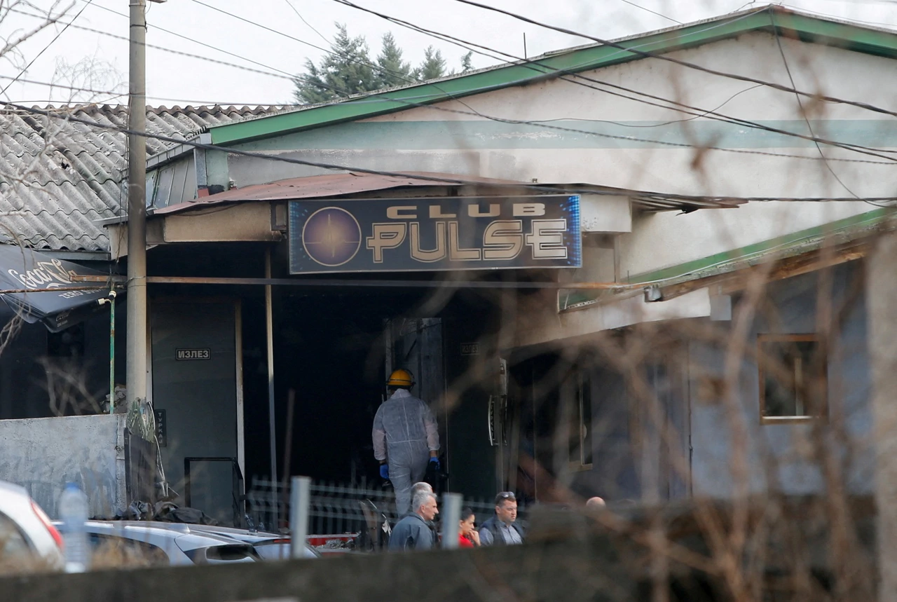 Noćni klub u Kočanima, Foto: Ognen Teofilovski/Reuters
