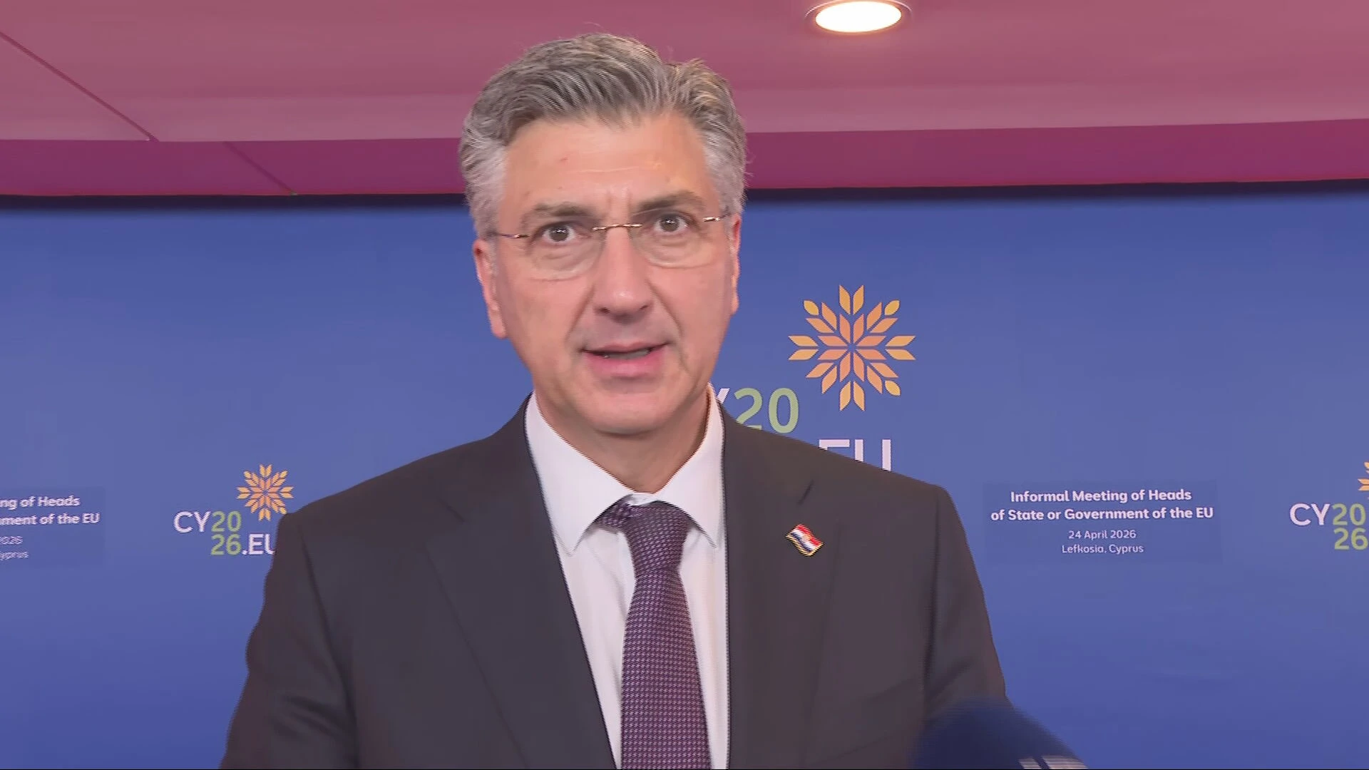 Plenković na Cipru: Pregovori o proračunu bit će zahtjevni