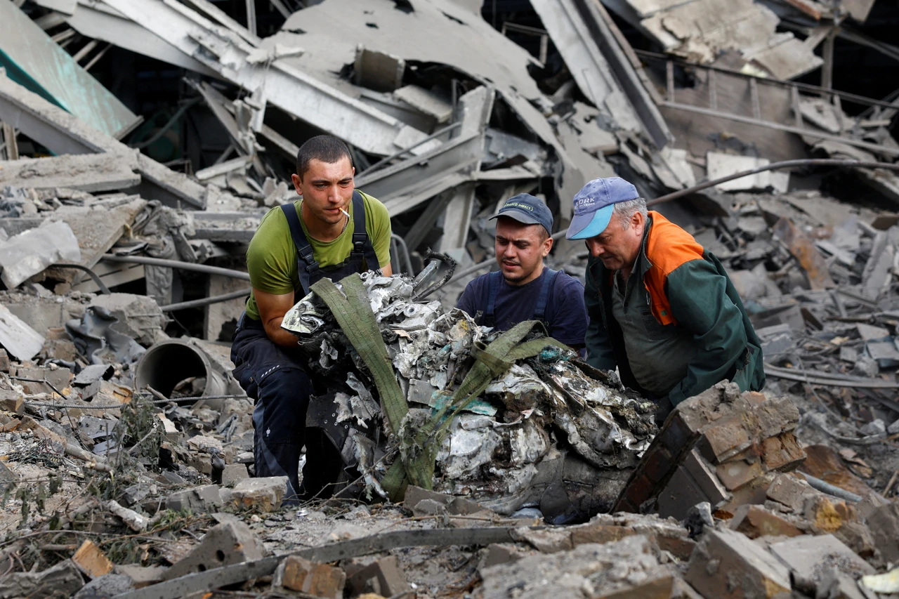 Posljedice napada na Kijev, Foto: VALENTYN OGIRENKO/Reuters