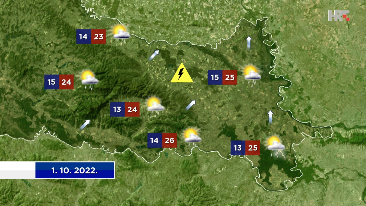 emisija "Vrijeme", Foto: HTV/HRT
