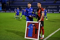 Dinamo - Udarnik Kurilovec, Niko Galešić i Stjepan Završki, Foto: Damir Krajac /CROPIX