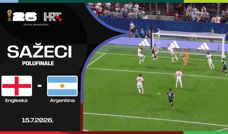 Sažetak: Engleska - Argentina