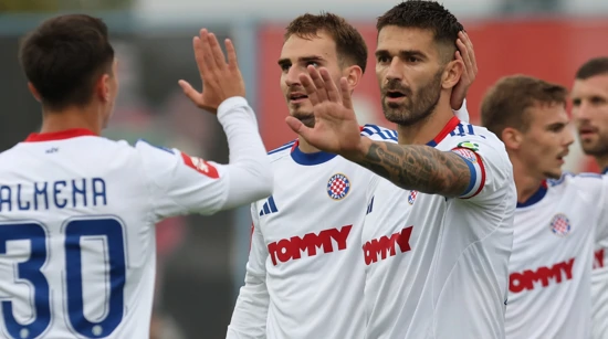 Koprivnica-Hajduk, Marko Livaja sa suigračima