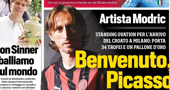 Luka Modrić na naslovnici