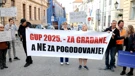 Prosvjed stanovnika Botinca zbog izmjena GUP-a
