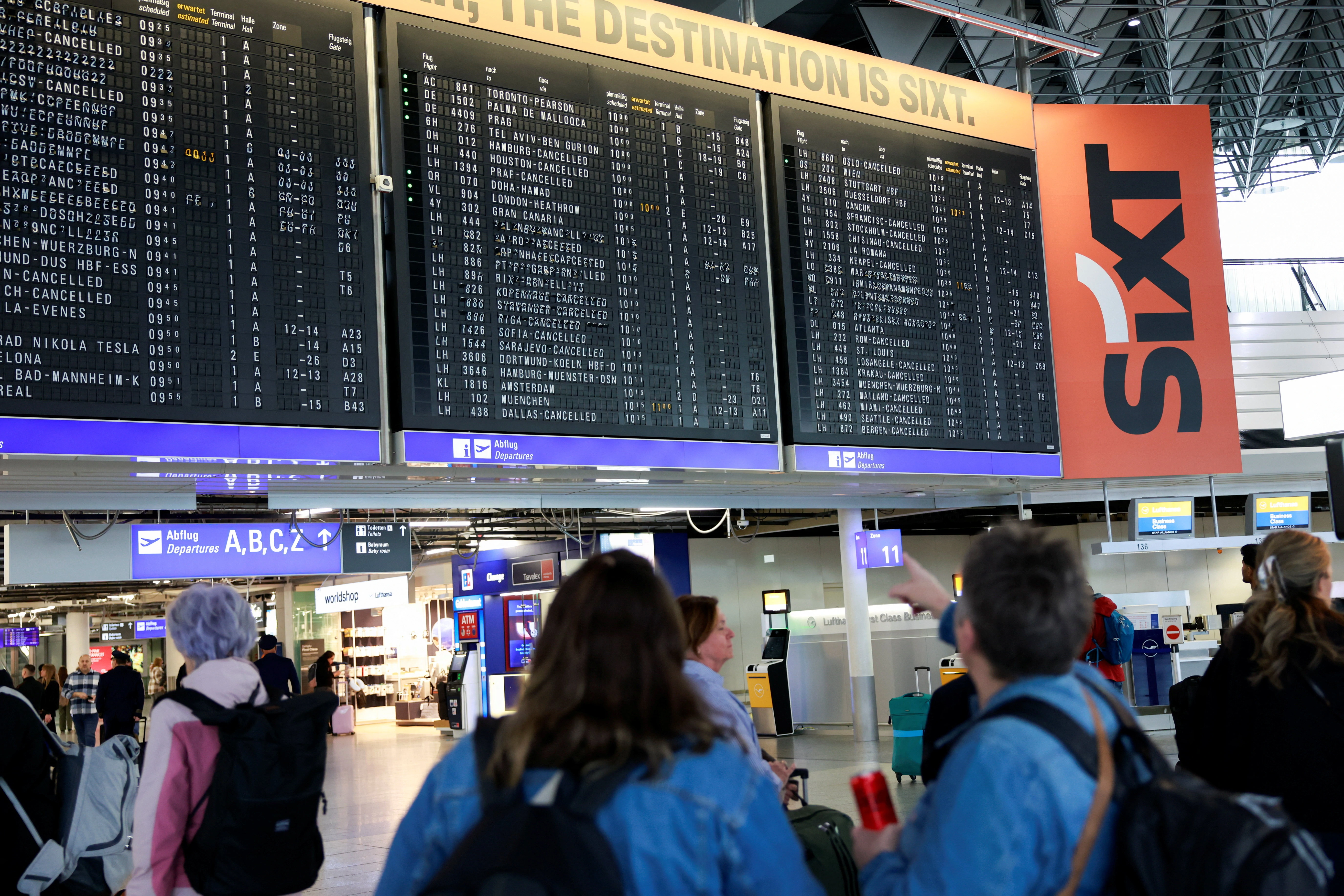 Stotine letova otkazane u Njemačkoj zbog štrajka Lufthansinih pilota