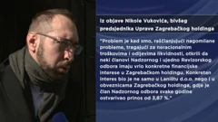 Gradonačelnik o objavi Vukovića: Sve sam već rekao
