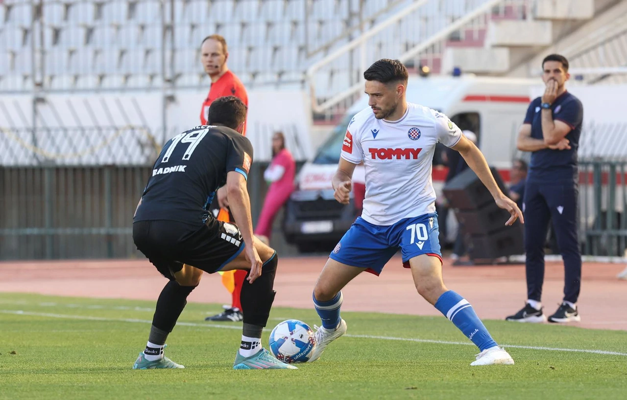Hajduk - Varaždin, Foto: Ivana Ivanovic/PIXSELL