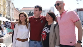 SDP-ovi kandidati za europske izbore na Jelačićevom trgu