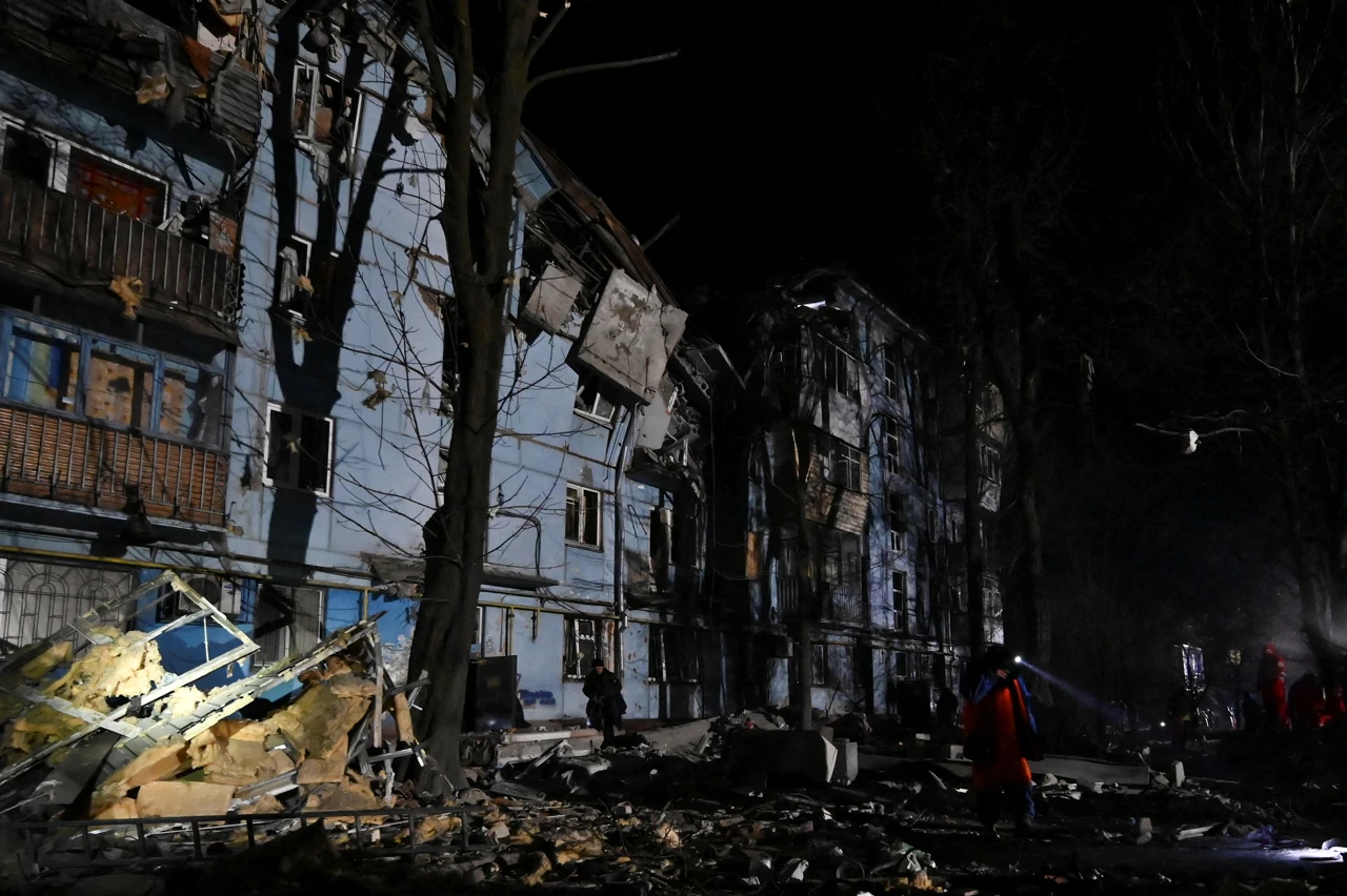 Posljedice raketnog napada na Zaporižja
