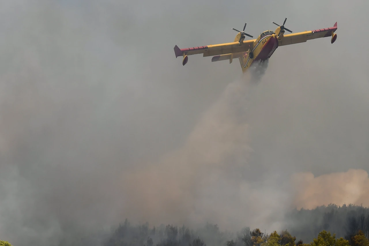 Požar u Šibeniku, Foto: Niksa Stipanicev /CROPIX