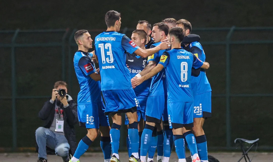 Slavlje igrača Varaždina, Foto: Goran Stanzl/PIXSELL