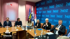 Premijer Plenković na sastanku u Mostaru