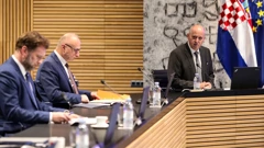 Ministar obrane Mario Banožić na sjednici Vlade 
