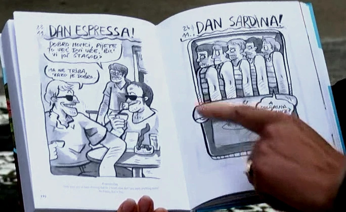 Ilustracije knjige 'Di si bija ovih dana?'