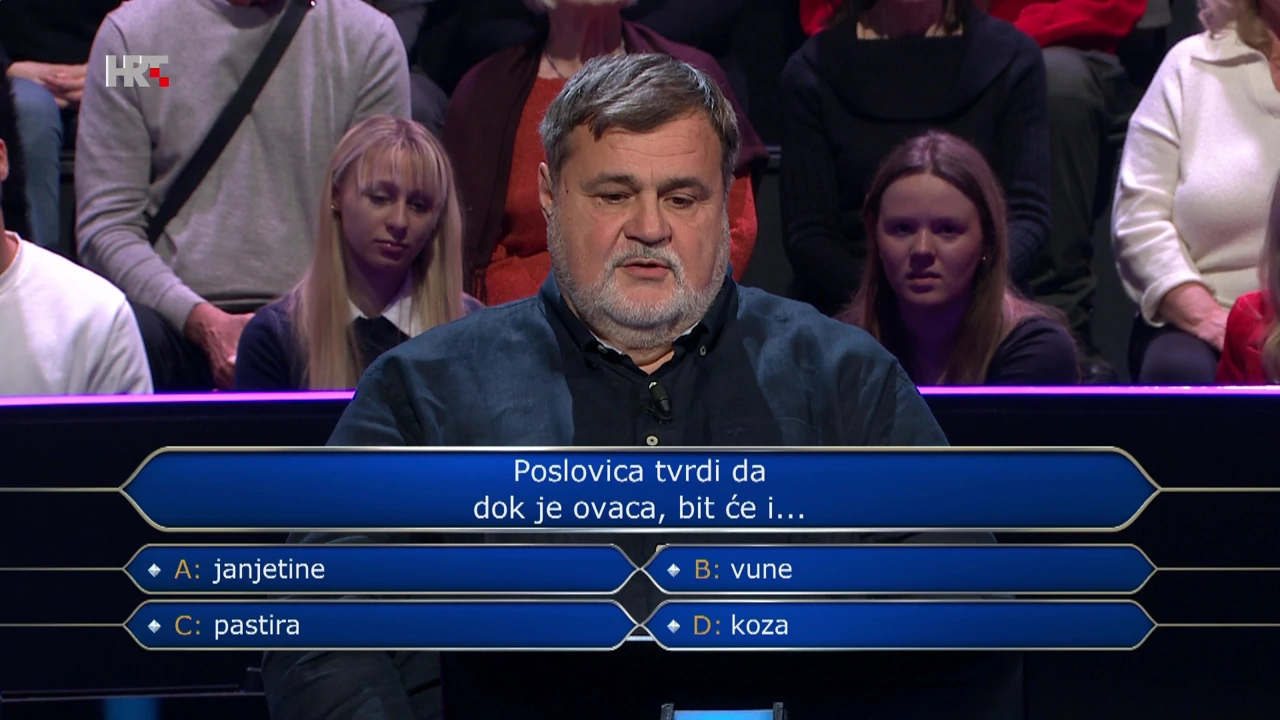 Tomislav Vlaić , Foto: Tko želi biti milijunaš?/HRT