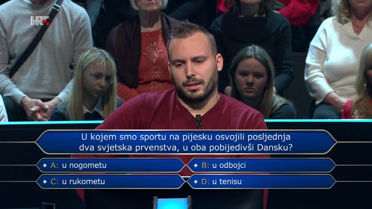 Marko Bartolović, Foto: Tko želi biti milijunaš?/HRT