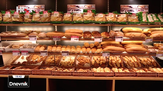 Pala potrošnja kruha u Hrvatskoj 