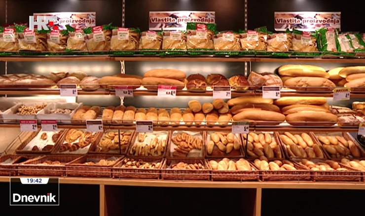 Pala potrošnja kruha u Hrvatskoj 