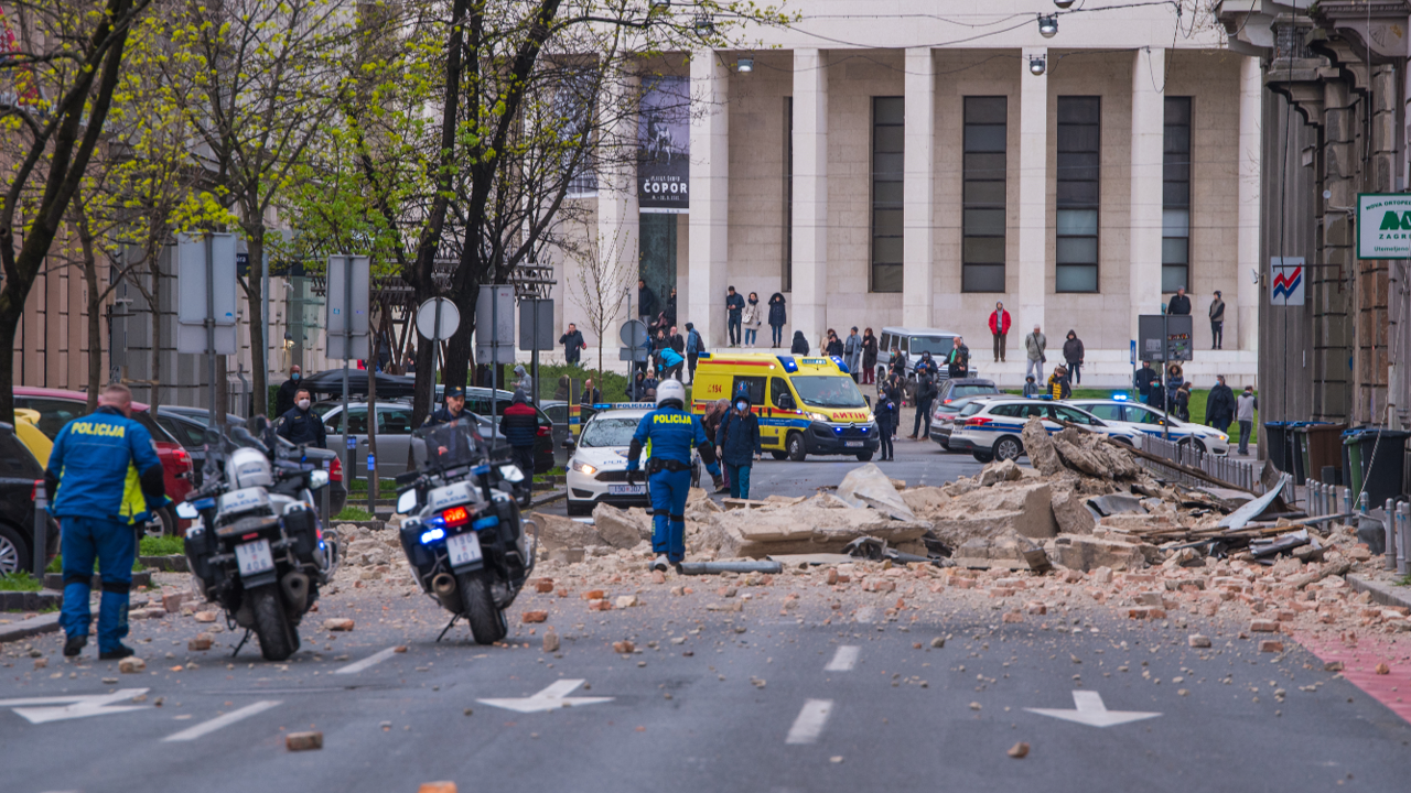 Razoran potres pogodio Zagreb prije pet godina, Foto: Bruno Fantulin/PIXSELL