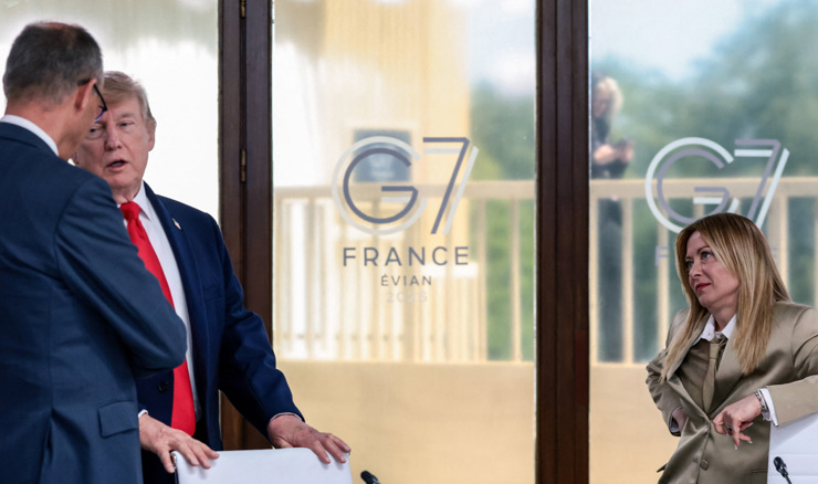 Trump ponovno napada Meloni objavom o zabrani prilaska