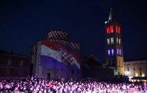 Doček Vatrenih u Zadru, Foto: Sime Zelic /Pixsell