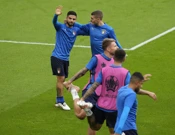 Lorenzo Insigne i Marco Verratti, Foto: Matt Dunham/Pool via REUTERS