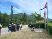 Polaganje vijenca na spomeniku u Golubiću, Foto: NH/HRT