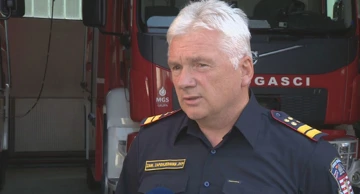 Božidar Horvat, zamjenik zapovjednika Javne vatrogasne postaje Varaždina