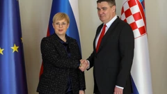 Nataša Pirc Musar und Zoran Milanović