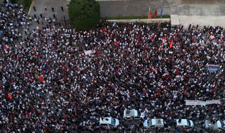 'Albanija nije na prodaju', prosvjedi zbog projekta povezanim s Trumpovim zetom