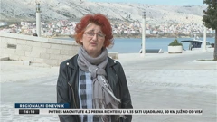 Vesna Karavanić, direktorica TZ grada Paga, Foto: Regionalni dnevnik HTV/HRT
