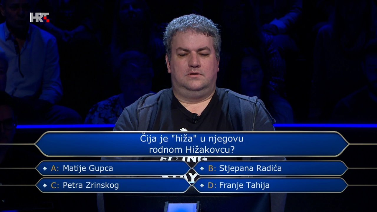 Dalibor Bilen, Foto: Tko želi biti milijunaš?/HRT