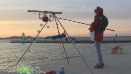 Božićni ribolov u Zadru