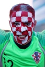 Navijač Hrvatske u Cardiffu, Foto: Molly Darlington/REUTERS