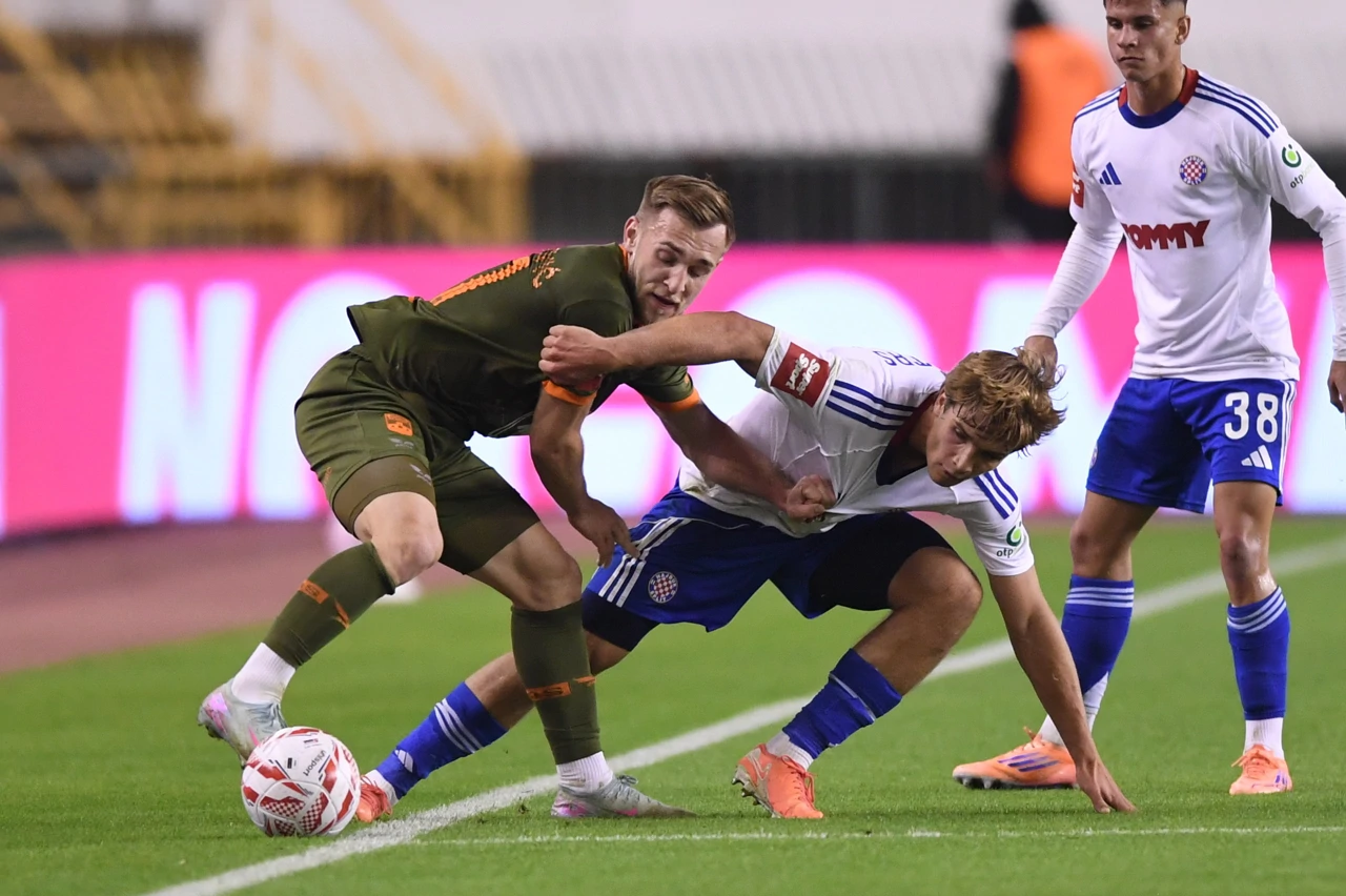 Dvoboj Hajduka i Osijeka, Foto: Ante Cizmic/CROPIX