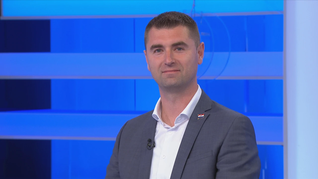 Davor Filipović, kandidat za gradonačelnika Zagreba (HDZ, HSLS, HSU), Foto: Otvoreno/HRT