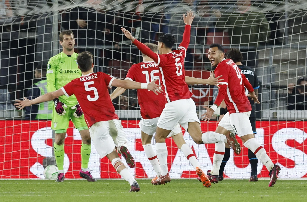 AZ Alkmaar - Lazio, Foto: Piroschka Van De Wouw/ REUTERS
