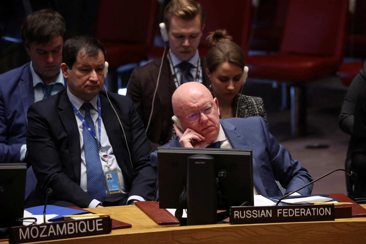 Vasilij Nebenzya, stalni predstavnik Rusije pri UN-u