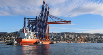 Nove dizalice na Kontejnerskom terminalu Brajdica