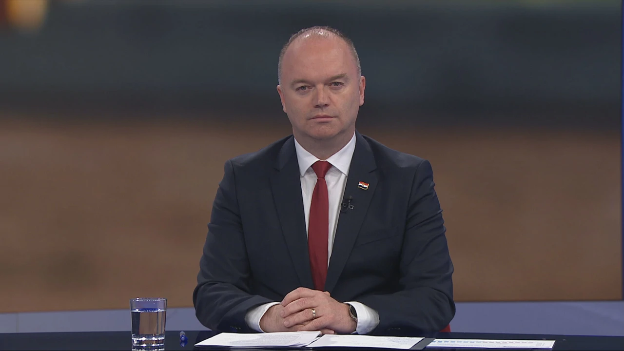 Ivan Šipić, ministar demografije i useljeništva, Foto: HTV/HRT