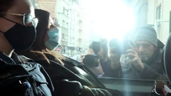 Privođenje Gabrijele Žalac na Županijski sud 