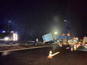 Šleper je kod Sredanaca blokirao oba smjera , Foto: Božidar Vrselja/Radio Osijek