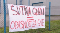 Prosvjed u Jastrebarskom, Foto: HTV/HRT