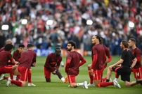 Zagrijavanje nogometaša Liverpoola, Foto: Dylan Martinez/REUTERS