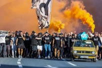 Korteo Torcide, Foto: Ivana Ivanović/PIXSELL