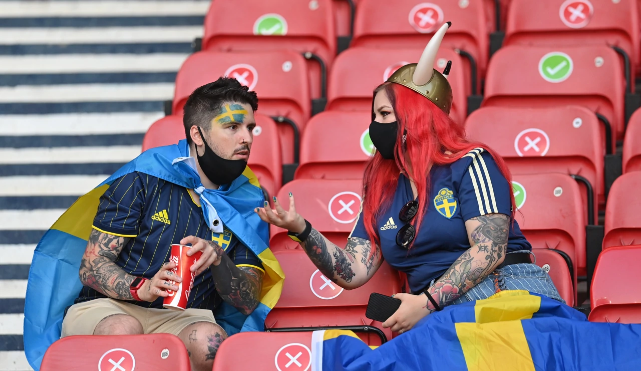 Navijači Švedske, Foto: Paul Ellis/REUTERS